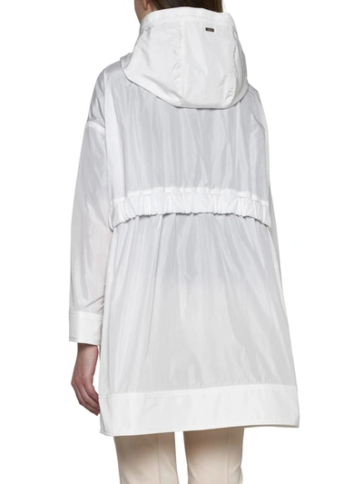 Herno New Techno Waterproof Jacket In White