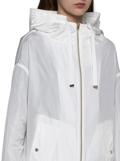 Herno New Techno Waterproof Jacket In White