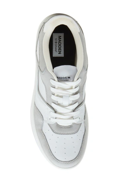 Shop Madden M-tintd Sneaker In Light Grey Suede