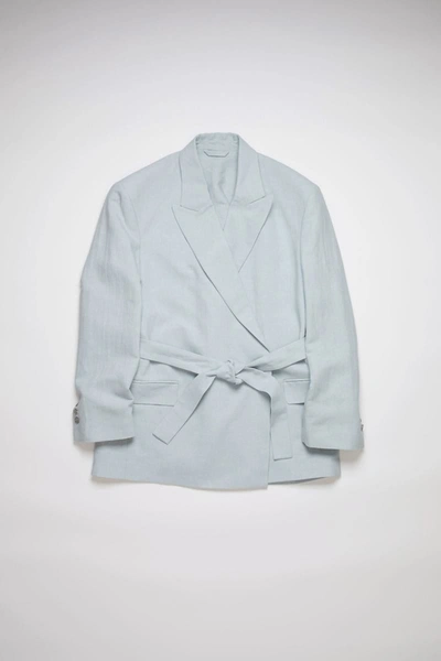Shop Acne Studios Jacket Clothing In Aqh Ice Blue