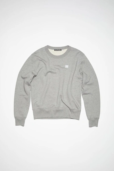 Shop Acne Studios Sweatshirts Crewneck Clothing In Grey