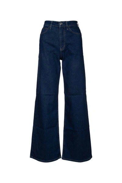 Shop Calvin Klein Pants In Denimlight