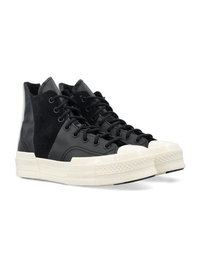 Shop Converse Chuck 70 Plus Mixed Material In Black