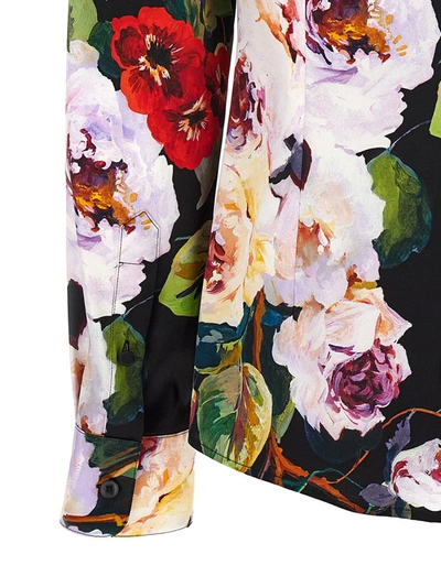 Shop Dolce & Gabbana 'roseto' Shirt In Multicolor