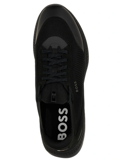 Shop Hugo Boss 'ttnm Evo' Sneakers In Black