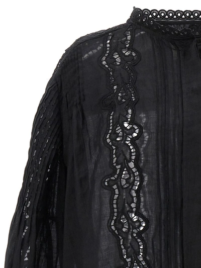 Shop Isabel Marant 'kubra' Shirt In Black