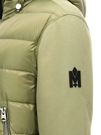 Shop Mackage 'frank-r' Puffer Jacket In Green