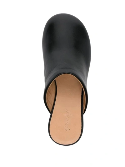 Shop Marsèll Sabot Spilla Shoes In Black
