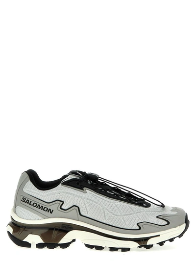 Shop Salomon 'xt-slate' Sneakers In Gray