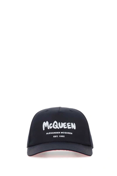 Shop Alexander Mcqueen Hats In Blue