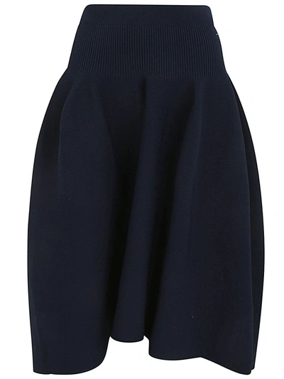Shop Cfcl Pottery Rounded Hem Skirt Clothing In Blue