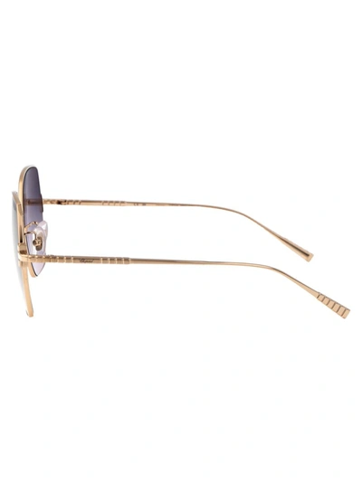 Shop Chopard Sunglasses In 0300 Gold