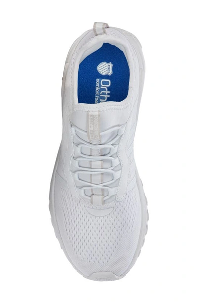 Shop K-swiss Tubes Slip-on Sneaker In White/ Glacier Gray
