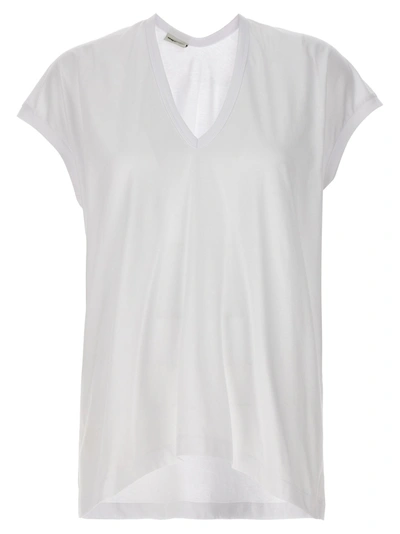 Shop Dries Van Noten Hena T-shirt In White