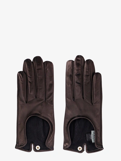 Shop Durazzi Milano Gloves In Black