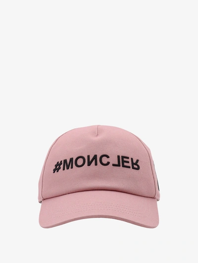 Shop Moncler Hat In Pink