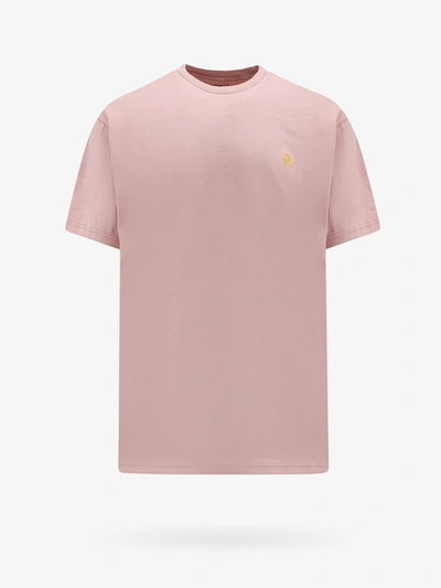 Shop Carhartt T-shirt In Pink