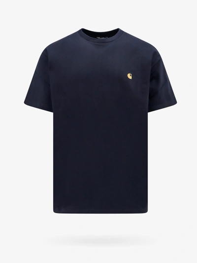 Shop Carhartt T-shirt In Blue