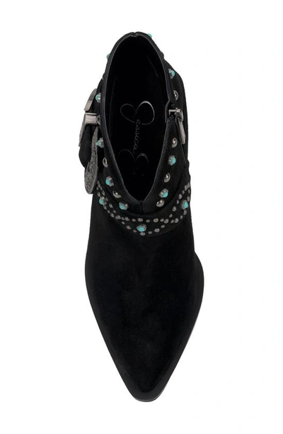 Jessica Simpson Pivvy Bootie In Black