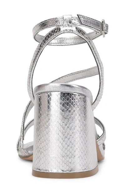 Jessica Simpson Reyvin Ankle Strap Sandal In Silver