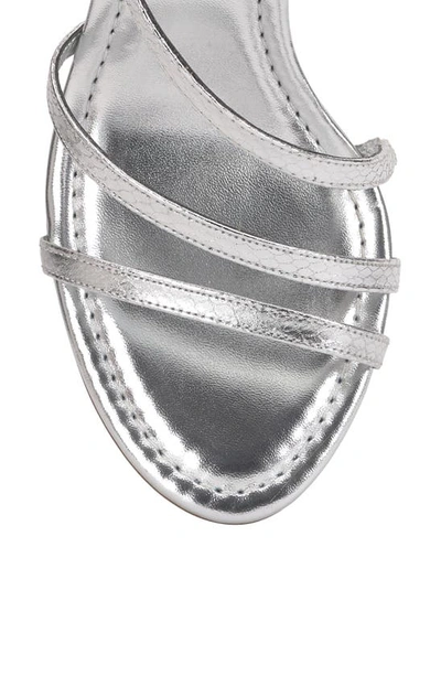 Jessica Simpson Reyvin Ankle Strap Sandal In Silver