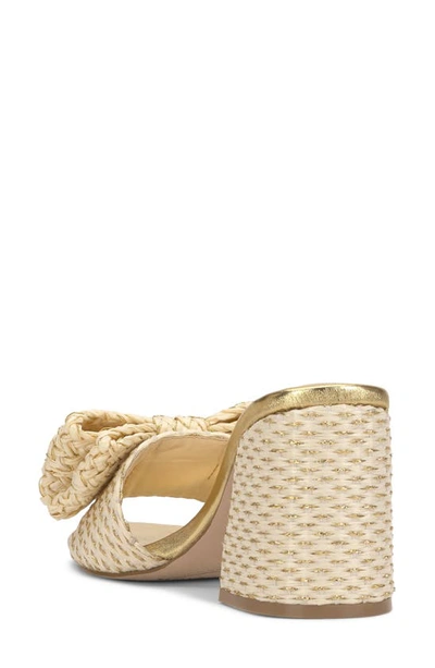 Shop Jessica Simpson Romilda Raffia Sandal In Light Natural