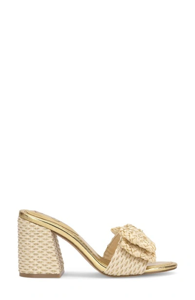 Shop Jessica Simpson Romilda Raffia Sandal In Light Natural