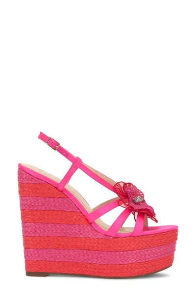 Shop Jessica Simpson Visela Platform Wedge Sandal In 6 Matsat