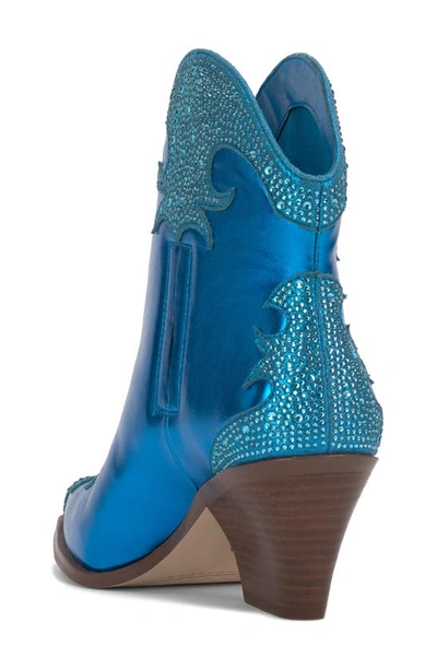 Shop Jessica Simpson Zolly Bootie In Amalfi Blue