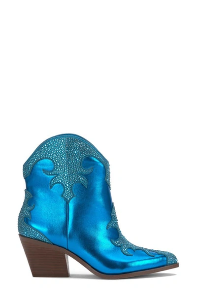 Shop Jessica Simpson Zolly Bootie In Amalfi Blue