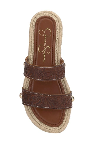 Jessica Simpson Jasin 2 Espadrille Sandal In Golden Walnut