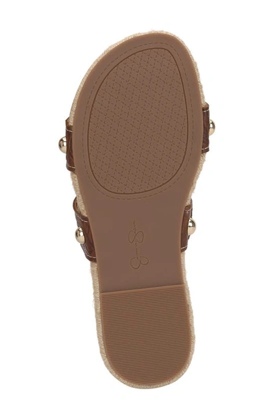 Jessica Simpson Jasin 2 Espadrille Sandal In Golden Walnut