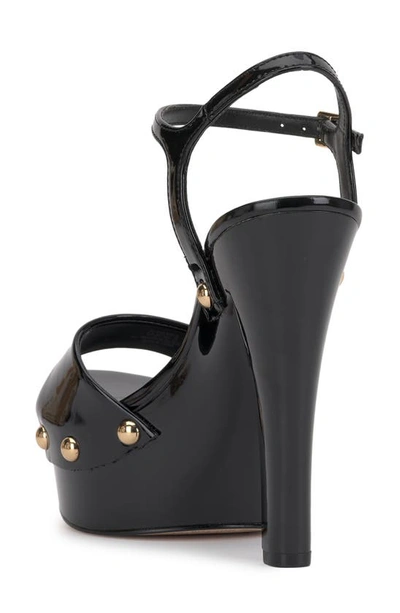 Jessica Simpson Calenta Ankle Strap Platform Sandal In Black