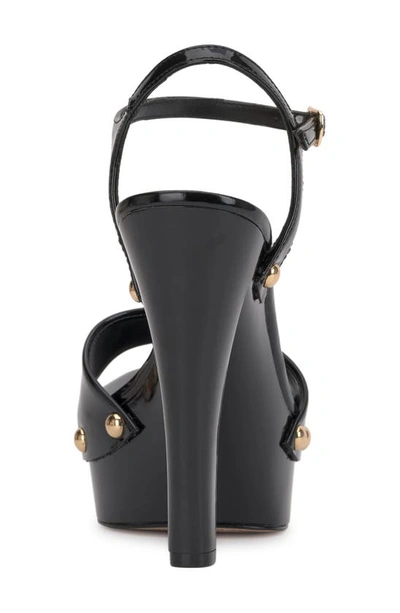 Jessica Simpson Calenta Ankle Strap Platform Sandal In Black
