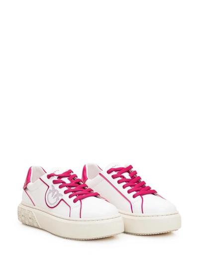 Shop Pinko Sneaker With Platform In White