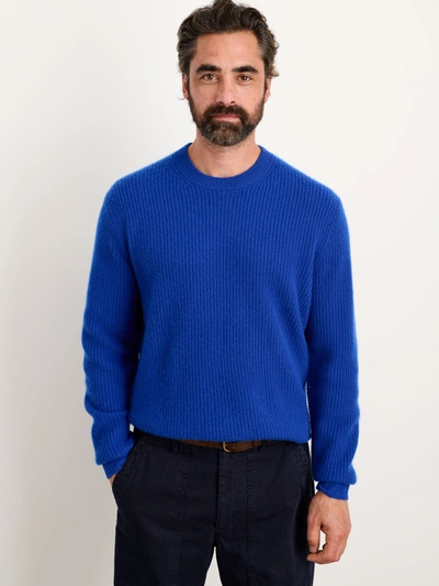 Alex Mill Jordan Sweater In Cashmere In Cobalt