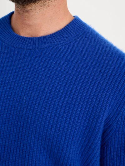 Alex Mill Jordan Sweater In Cashmere In Cobalt