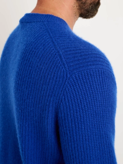 Alex Mill Jordan Sweater In Cashmere In Cobalt
