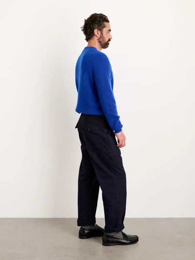 Alex Mill Jordan Sweater In Cashmere In Cobalt