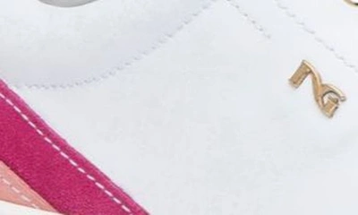 Nerogiardini Retro Stripe Sneaker In White