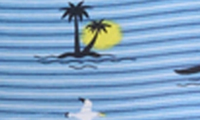 Shop Saxx Droptemp™ Cooling Cotton Slim Fit Boxer Briefs In Offshore Breeze- Blue