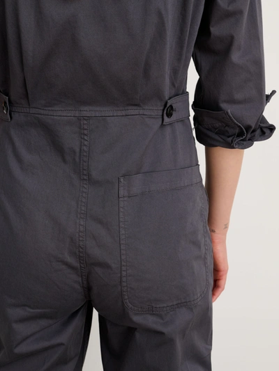 Alex Mill Standard Jumpsuit In Cotton Twill In Iron Grey