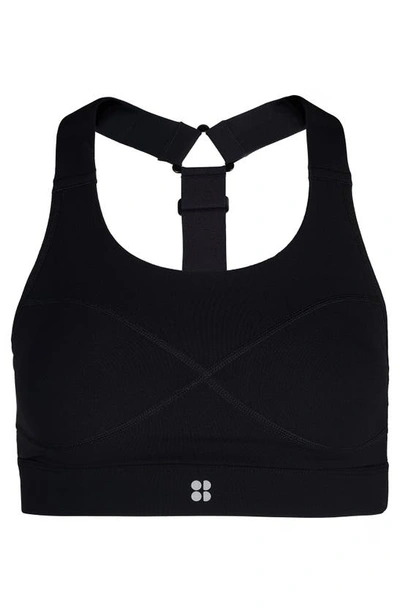 Shop Sweaty Betty Power Medium Impact Sports Bra In Black