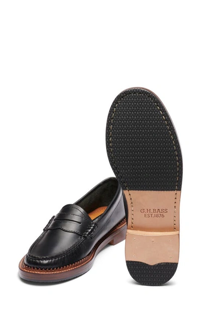 Shop G.h.bass Whitney 1876 Weejuns® Penny Loafer In Black