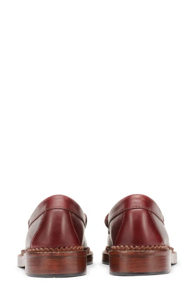 Shop G.h.bass Whitney 1876 Weejuns® Penny Loafer In Wine