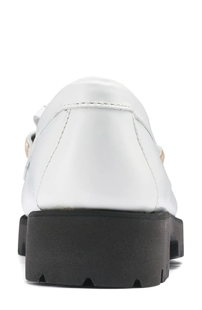 Shop G.h.bass Lianna Kiltie Weejuns® Loafer In White