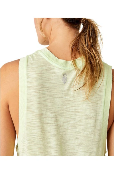 Shop Fp Movement Free People  Love Tank In Kiwi