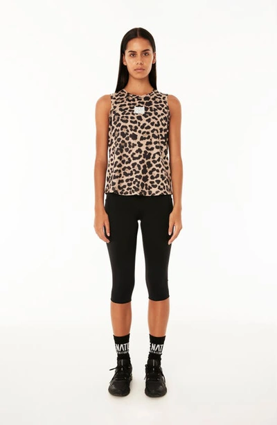 Shop P.e Nation Downforce Air Form Tank In Animal Print