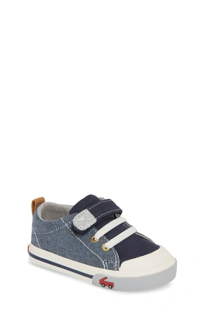 Shop See Kai Run Stevie Ii Sneaker In Chambray