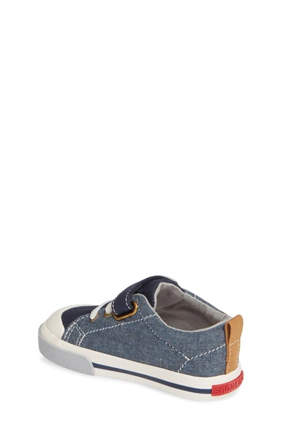 Shop See Kai Run Stevie Ii Sneaker In Chambray